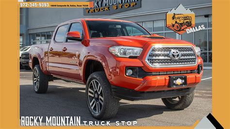 Toyota Tacoma Trd Sport Premium Tech Pkg X Inferno Orange