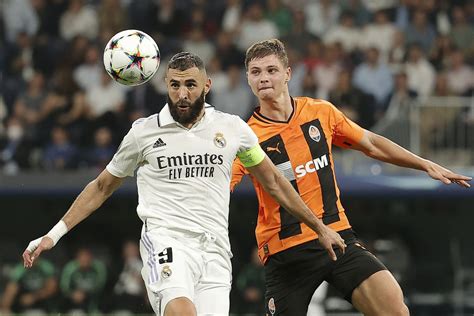 Player Ratings Real Madrid 2 1 Shakhtar Donetsk Champions League