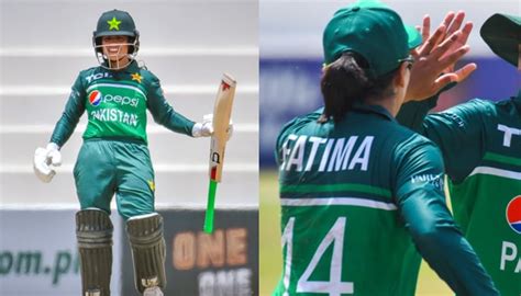 Pak Vs Sl Women Sidra Ameen Fatima Sana Dominate As Pakistan Win Odi