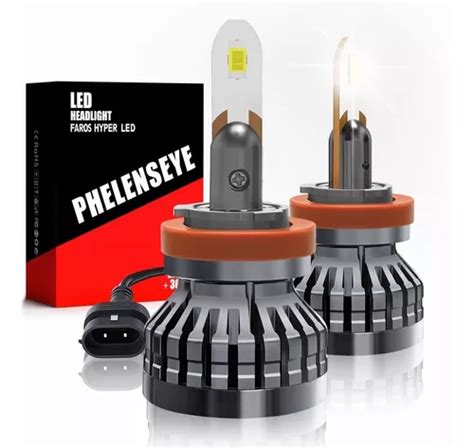 H7 H11 9005 9006 Auto Kit Focos De Led 70w Luz Alta Y Baja Meses Sin