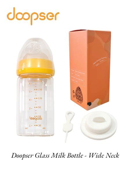 Jual Doopser Wide Neck Glass Baby Bottle Ml Botol Susu Kaca Dot