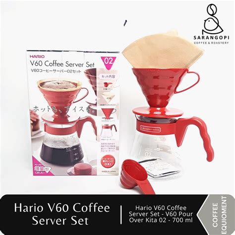 Jual Hario V Coffee Server Set Sarangopi Pour Over Kit Ml