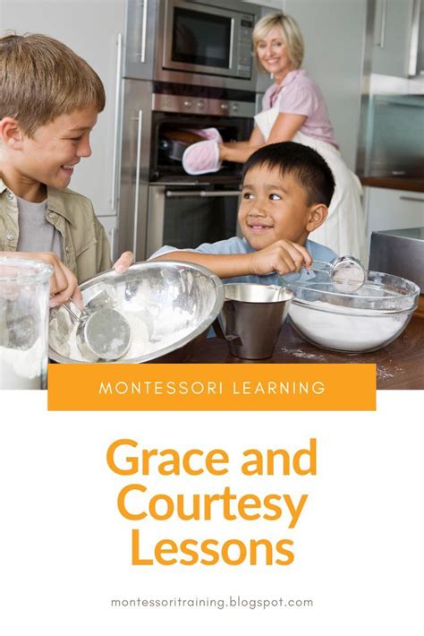 Montessori Grace And Courtesy Lesson Presentations Montessori