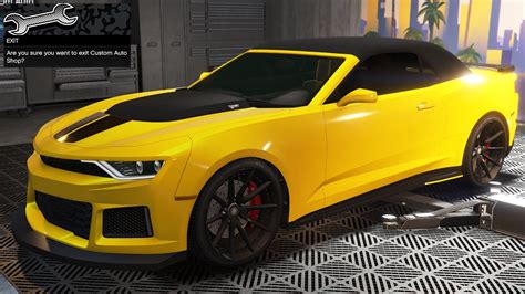 GTA 5 Online Declasse Vigero ZX Convertible Chevrolet Camaro DLC