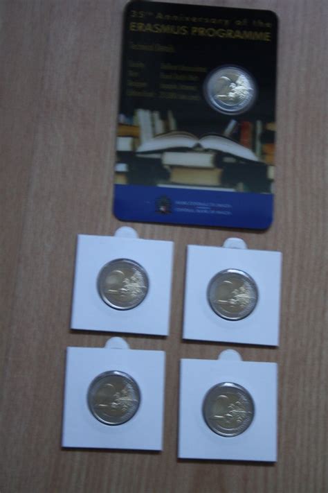 Europe 2 Euro 2022 Erasmus Incl 2 Euro Malta 5 Stuks Catawiki