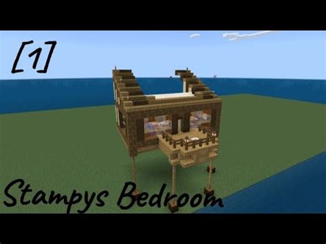 How To Build Stampy S Lovelier World 1 Stampy S Bedroom YouTube