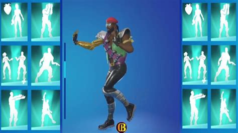 Major Lazer All Icon Emotes And Dances All Emote Music Fortnite Youtube