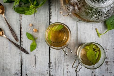 Чай с базиликом – простой и вкусный рецепт, как приготовить пошагово