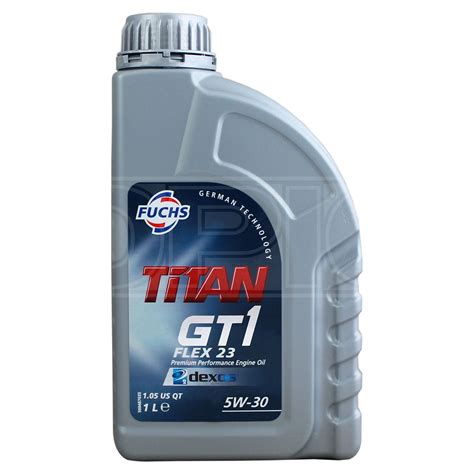 TITAN GT1 FLEX C23 5W 30 MOTOROLIE SMEERMIDDEL XTL 1 LITER ACEA C2 C3