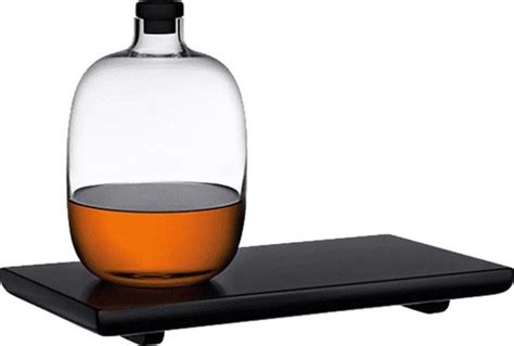 Carafe Whisky Nude Malt Avec Planche De Service Bois De L Bol