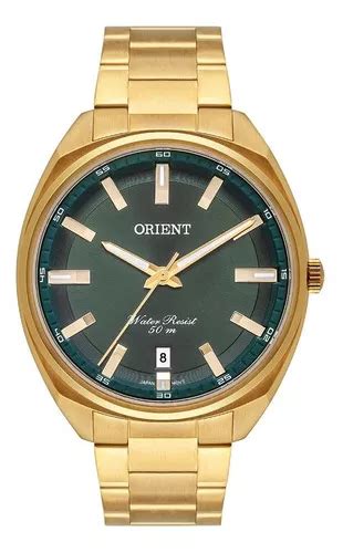 Reloj De Pulsera Orient Dourado Mgss1213 Relogio Dourado Masculino