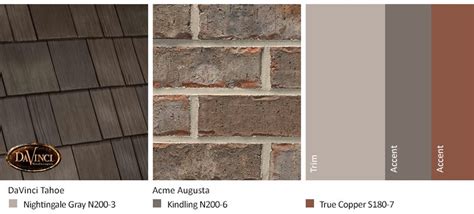 Gray Brick Exterior Color Schemes – DaVinci Roofscapes