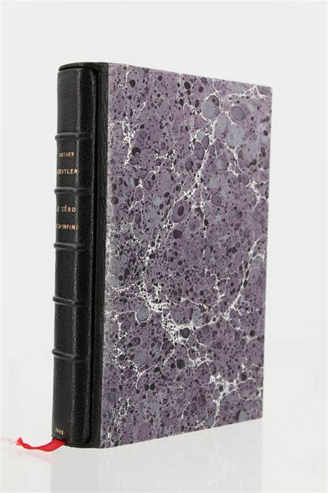 KOESTLER Le Zéro et l Infini First edition Edition Originale