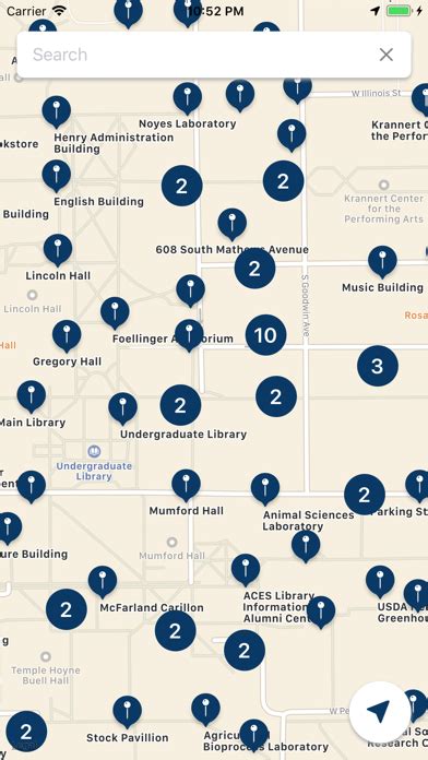 UIUC Campus Maps | iPhone & iPad Game Reviews | AppSpy.com