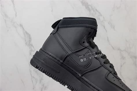 Nike Air Force 1 High Winter 空军一号高帮运动休闲板鞋 黑色 货号：da0418 001 莆田高仿鞋