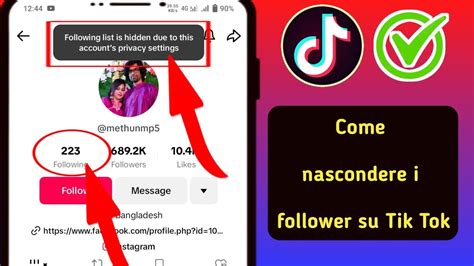 Come Nascondere I Follower Di Tik Tok Nascondi Lelenco Dei Seguenti Su Tiktok Youtube