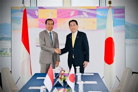 Bertemu PM Jepang Di KTT G7 Jokowi Bahas MRT IKN Transisi Energi