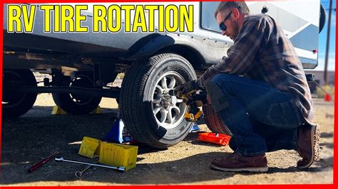 Trailer Tire Rotation Youtube