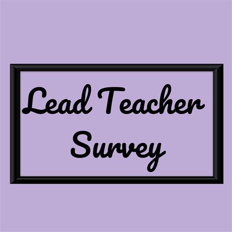 Lead Teacher Survey Pettengill Academy University Clip Art Library