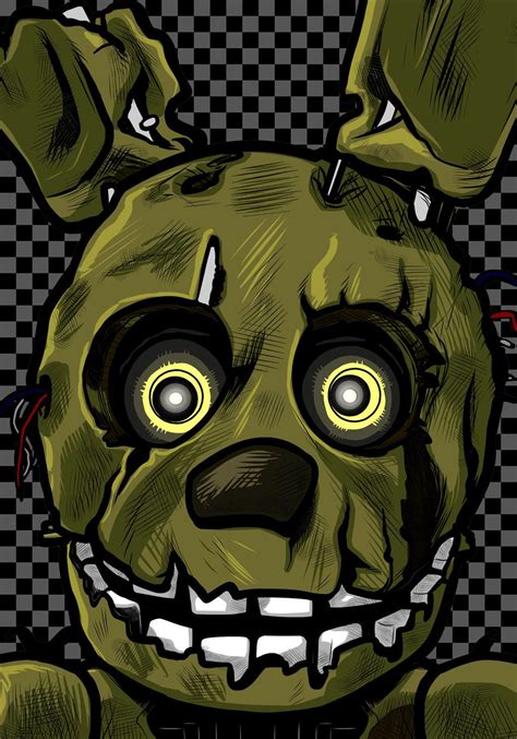 Spring Trap Five Nights At Freddys Fnaf Fnaf Art