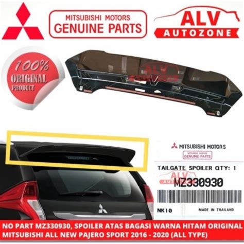 Jual Tailgate Spoiler Spoiler Atas Bagasi Original Mitsubishi All New