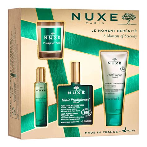 COFFRET DE NOËL RELAXANT PRODIGIEUX NÉROLI NUXE