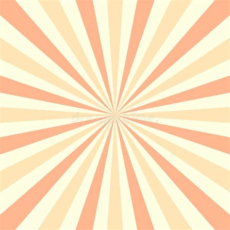 Retro Rays Background Sunburst Yellow Vector Background Texture Sun