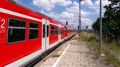 DB Class 420 Arriving At Munich Pasing Station YouTube