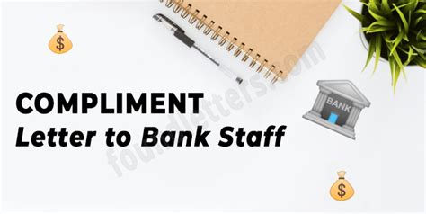 Sample Compliment Letter For Bank Staff Format