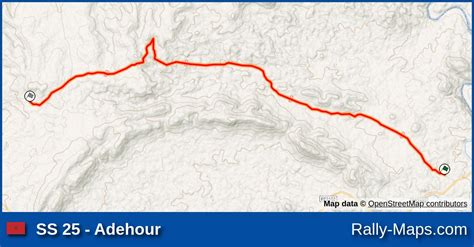 Karte Wp Adehour Maroc Historic Rally Rallyekarte De