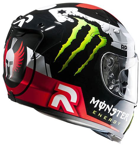 Casque de moto intégral HJC RPHA 10 Plus Jorge Lorenzo Replica II MC1