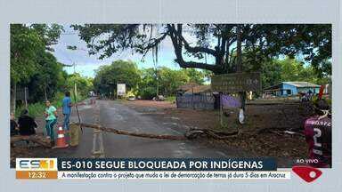 Gazeta Meio Dia Edi O Regional Protesto De Ind Genas Em Rodovia De