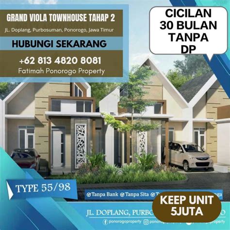 Jual Rumah Syariah 1 Lantai Tipe 55 Unit Terbatas Di Kawasan Kota Di