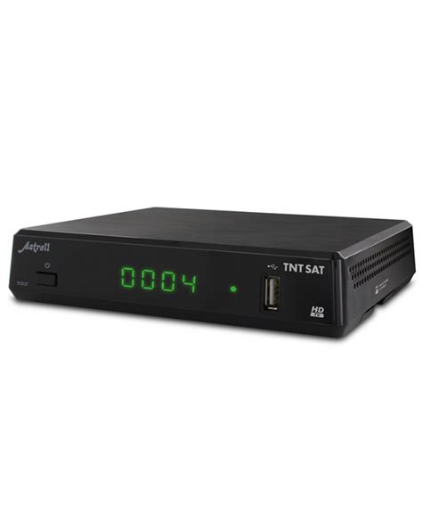 Receptor Hd Pvr Ready Para La Oferta De Servicio Tntsat Negro Astrell