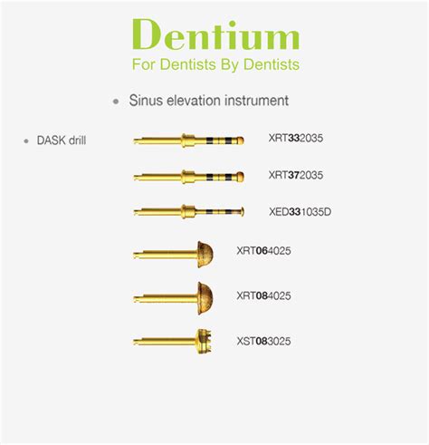 Dentium Advanced Sinus Kit – DASK Drill | Stopper | Sinus Evaluation ...