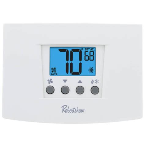 Robertshaw Digital Non Programmable Thermostat H C