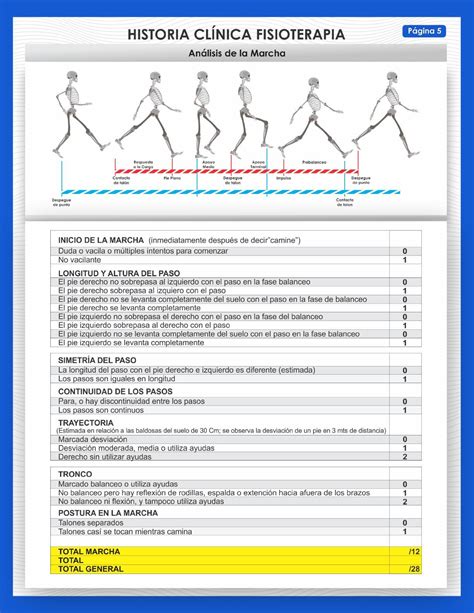 Formato de Historia Clínica en Fisioterapia Frida Aguirre Terán