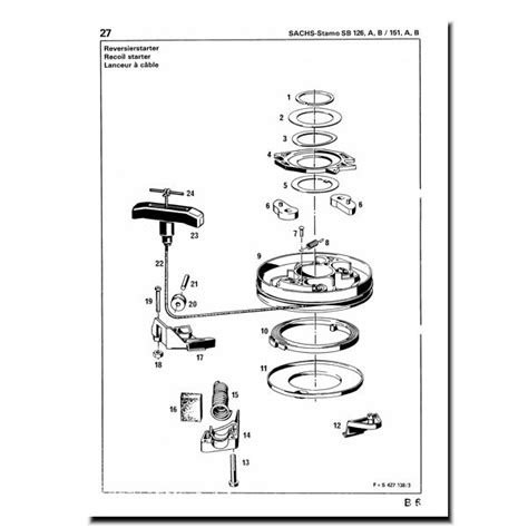 Schreiber Zweiradshop De Ersatzteilliste SACHS SB126 Und SB151