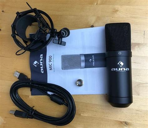 Auna Mic B Usb Kondensator Mikrofon Ausprobiert