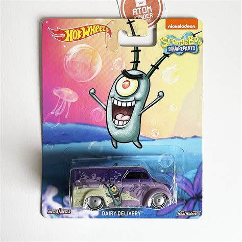 Hot Wheels Dairy Delivery SpongeBob Squarepants Car Culture Shopee Malaysia