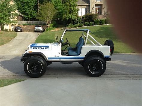 Sell Used Jeep Cj Renegade Unrestored Original Paint Cj Lifted