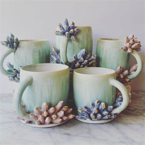 Custom Ceramic Coffee Mugs By Katie Marks Artpeoplenet