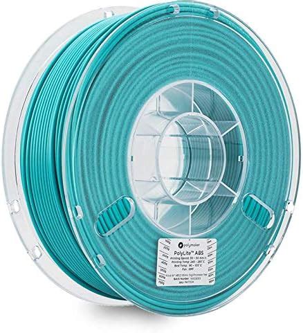 Polymaker Abs Filament Mm Teal Abs Kg Spool Heat Resistant Abs