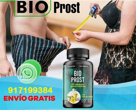 Capsulas Bio Prost Tienen Componentes Naturales Sin Efectos