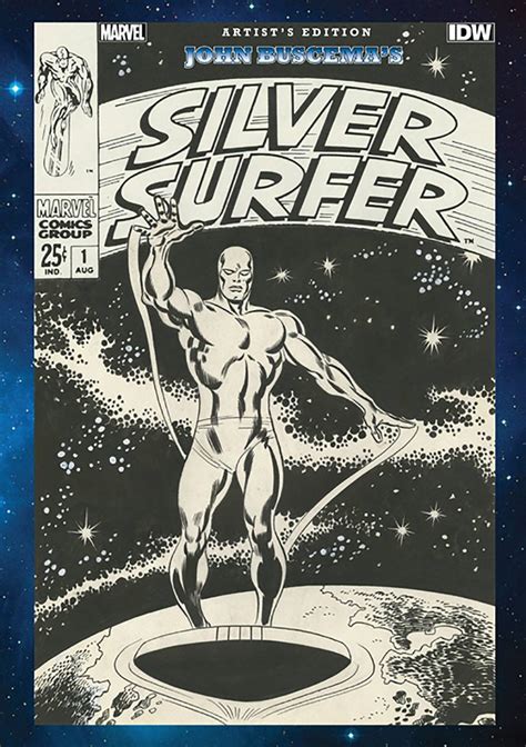 Jul140338 John Buscema Silver Surfer Artist Ed Hc Previews World