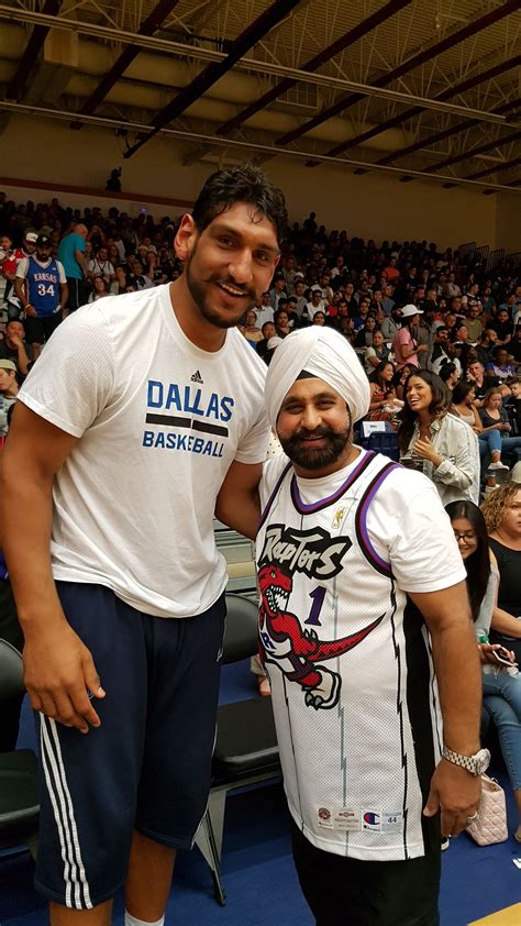 Nav Bhatia with Indian basketball star Satnam Singh - Moving to Canada ...