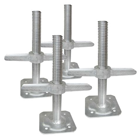 Metaltech Leveling Jacks For 6 Ft Scaffold The Home Depot Canada