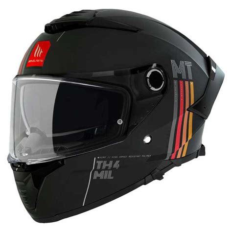 Mt Helmets Capacete Integral Thunder Sv Mil A Preto Motardinn