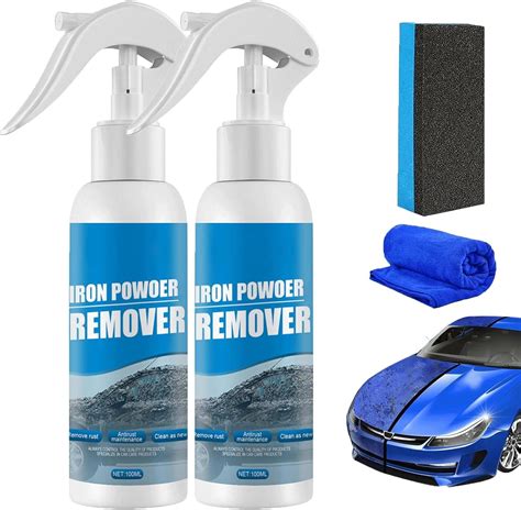 RustVanish Spray Car Rust Removal Spray Iron Powder Remover Multi