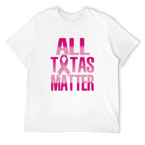 Save The Tatas Shirts For Men Funny Breast Cancer Awareness T Shirt